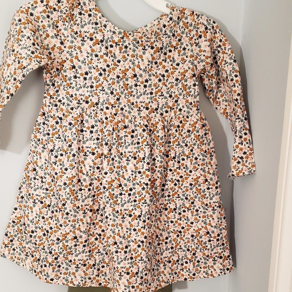 2 long sleeve cotton dresses